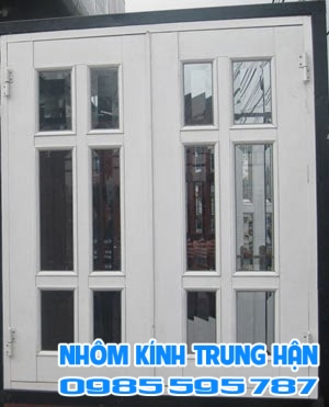 Mẫu cửa nhôm đẹp nhất hiện nay 15 ( Giá 1.200.000 / m 2 )